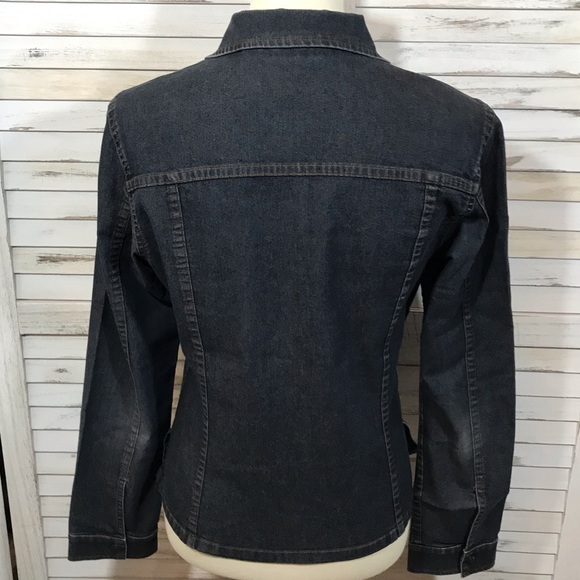 Halogen Stretch Denim Jacket - Picture 2 of 6